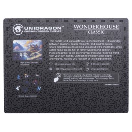 Деревянный пазл "Serenity"