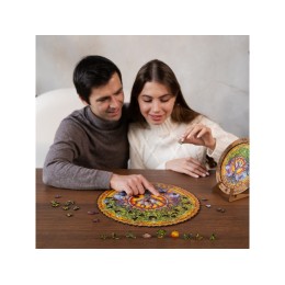 Деревянный пазл мандала "Дерево жизни"