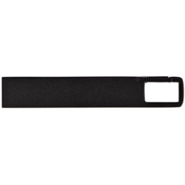 USB 2.0- флешка на 32 Гб c подсветкой логотипа «Hook LED», темно-серый, синяя подсветка