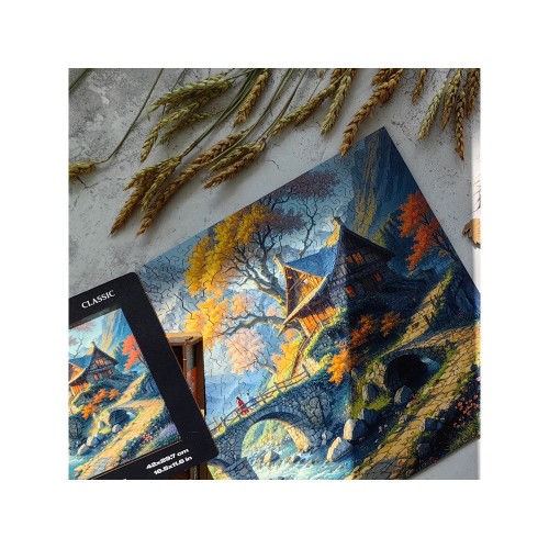 Деревянный пазл "Wonderhouse"