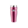 Кружка-термос со стальной колбой SK1005 Matte Raspberry leak proof Vacuum Travel Tumbler, 470ml., красный