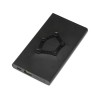Портативное беспроводное зарядное устройство "Geo Wireless", 5000 mAh, черный