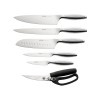 Набор кухонных ножей с блоком, NADOBA, серия VERA