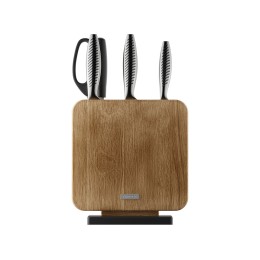 Набор кухонных ножей с блоком, NADOBA, серия VERA