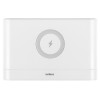 Часы с беспроводным зарядным устройством Rombica Timebox 1, белый