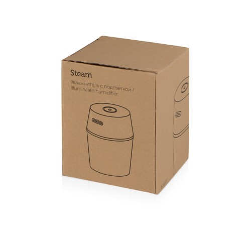 USB Увлажнитель воздуха с подсветкой «Steam», белый