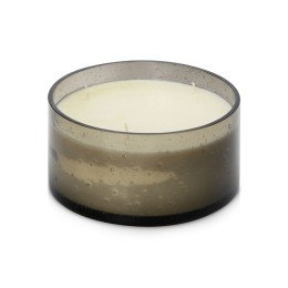 Свеча соевая ароматическая в стекле "Halo", черная (Р)