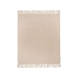 Мохеровый плед из вторичного ПЭТ Ivy, бежевый