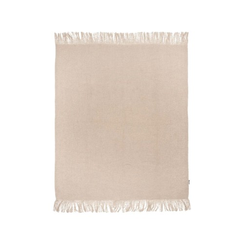 Мохеровый плед из вторичного ПЭТ Ivy, бежевый