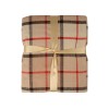 Плед акриловый в клетку Tartan, бежевый