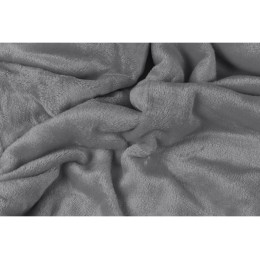 Плед мягкий флисовый Fancy, серый