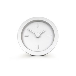 Часы настольные "Sparky" XXS, серебристые