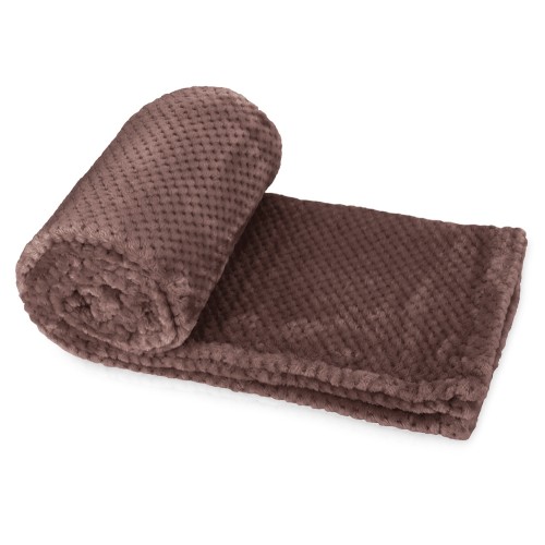 Плед «Фолд», шоколадный