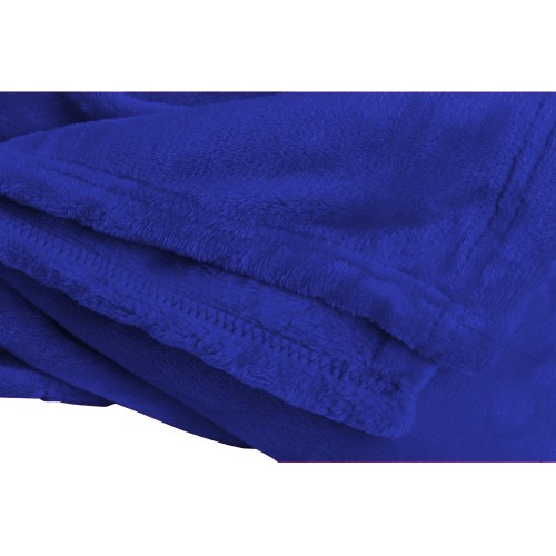 Плед мягкий флисовый Fancy, темно-синий