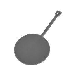 Настенные часы с маятником "Pendulum", белый