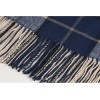 Плед акриловый в клетку Tartan, синий