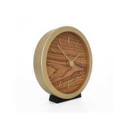 Часы настенные "Gracie" XS, натуральные с золотистым