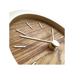 Часы настенные "Gracie" XS, натуральные с золотистым