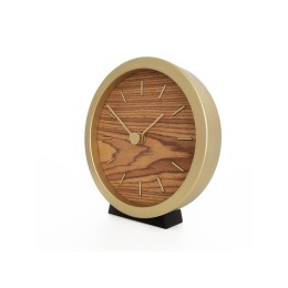 Часы настенные "Gracie" XS, натуральные с золотистым