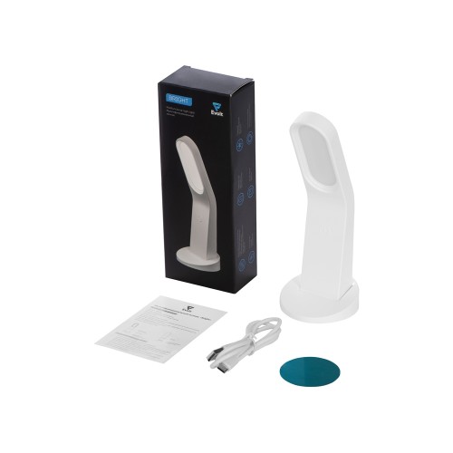 Мультифункциональный ночник "Bright", на подставке, белый