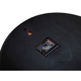 Часы настенные "Lander" S, белые с черным