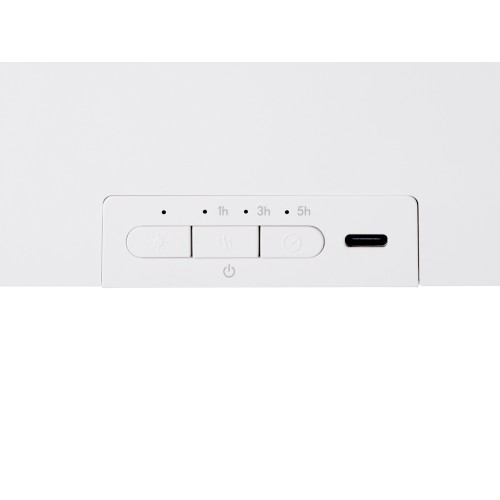 Увлажнитель с эффектом пламени "Flame", белый