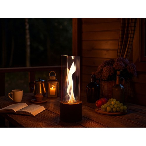 Биокамин с вьющимся пламенем "Dance of flame"