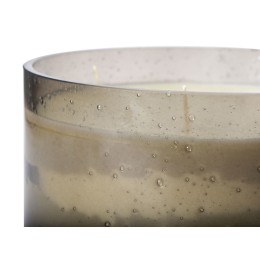 Свеча соевая ароматическая в стекле "Halo", черная (Р)