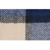 Плед акриловый в клетку Tartan, синий