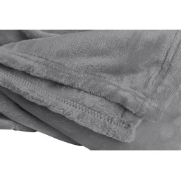 Плед мягкий флисовый Fancy, серый