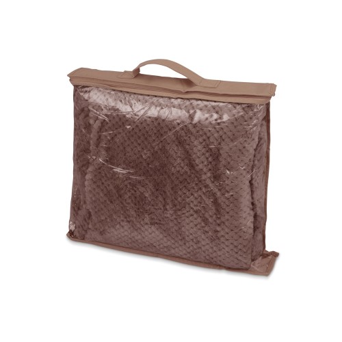 Плед «Фолд», шоколадный