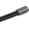 Ремешок-держатель для телефона с зарядным кабелем USB-C - USB-C «Lany Wristband Charge Eco», серый