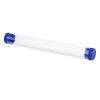 Футляр-туба пластиковый для ручки «Tube 2.0», прозрачный/синий
