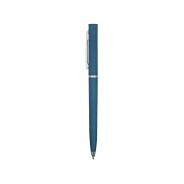 Ручка пластиковая шариковая «Navi» soft-touch, цвет морской волны