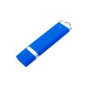 USB-флешка на 512 Mb с покрытием soft-touch "Орландо", синий