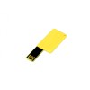 USB-флешка на 16 Гб в виде пластиковой карточки, желтый