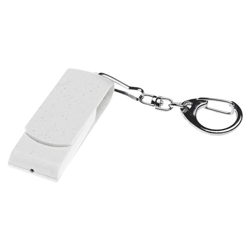 Флешка USB 2.0 Варуна на 128 ГБ, крапчатый белый