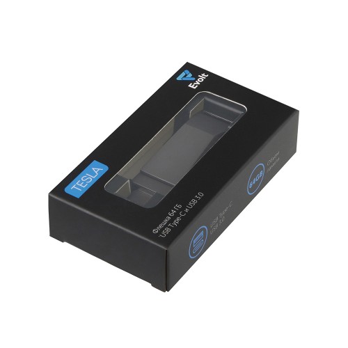 Флешка 64 ГБ USB Type-C и USB 3.0 «Тесла»