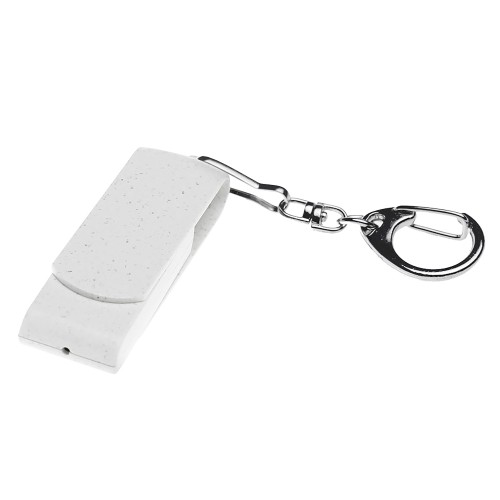 Флешка USB 3.0 Варуна на 64 ГБ, крапчатый белый