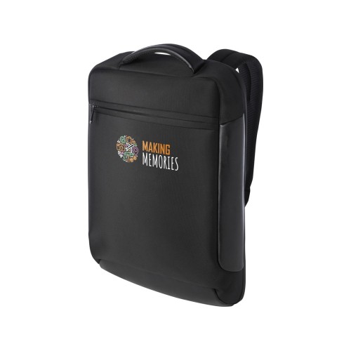 Expedition Pro компактный рюкзак для ноутбука 15,6" из переработанных материалов, 12 л - Черный