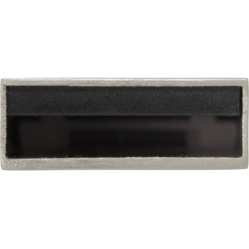 USB 2.0-флешка на 32 Гб с мини чипом и круглым отверстием, серебристый