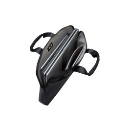 Сумка для ноутбука 15.6" из кожзама 8930, черный