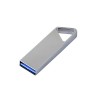 USB 3.0-флешка на 128 Гб с мини чипом, компактный дизайн, отверстие треугольной формы для цепочки