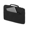 Сумка для ноутбука 13'' Flank с боковой молнией, черный