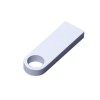 USB 3.0-флешка на 32 Гб с мини чипом и круглым отверстием, белый