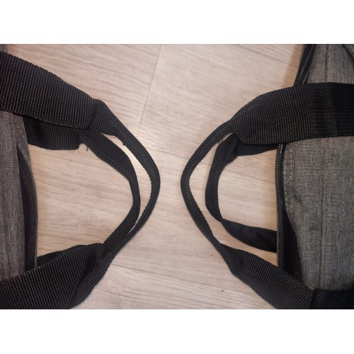 Сумка для ноутбука Wing с вертикальным наружным карманом, черный (Р)