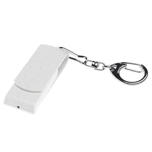 Флешка USB 2.0 Варуна на 64 ГБ, крапчатый белый