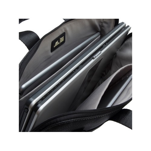 Сумка для ноутбука 15.6" из кожзама 8930, черный