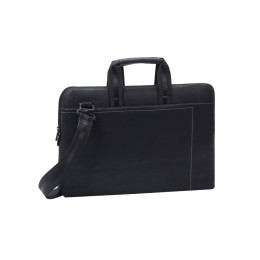 Сумка для ноутбука 15.6" из кожзама 8930, черный