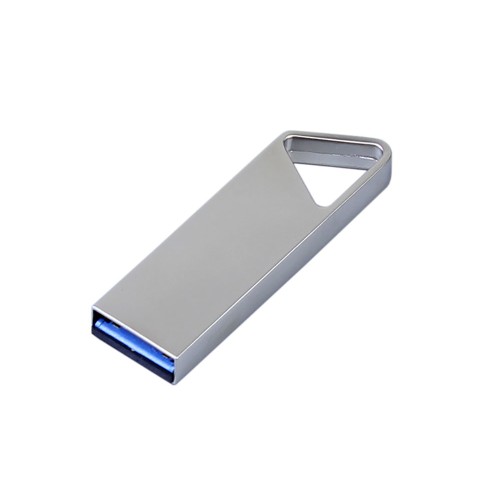 USB 3.0-флешка на 64 Гб с мини чипом, компактный дизайн, отверстие треугольной формы для цепочки